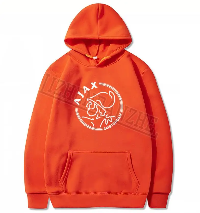 Мужская толстовка с капюшоном Ajax повседневная черного синего красного серого