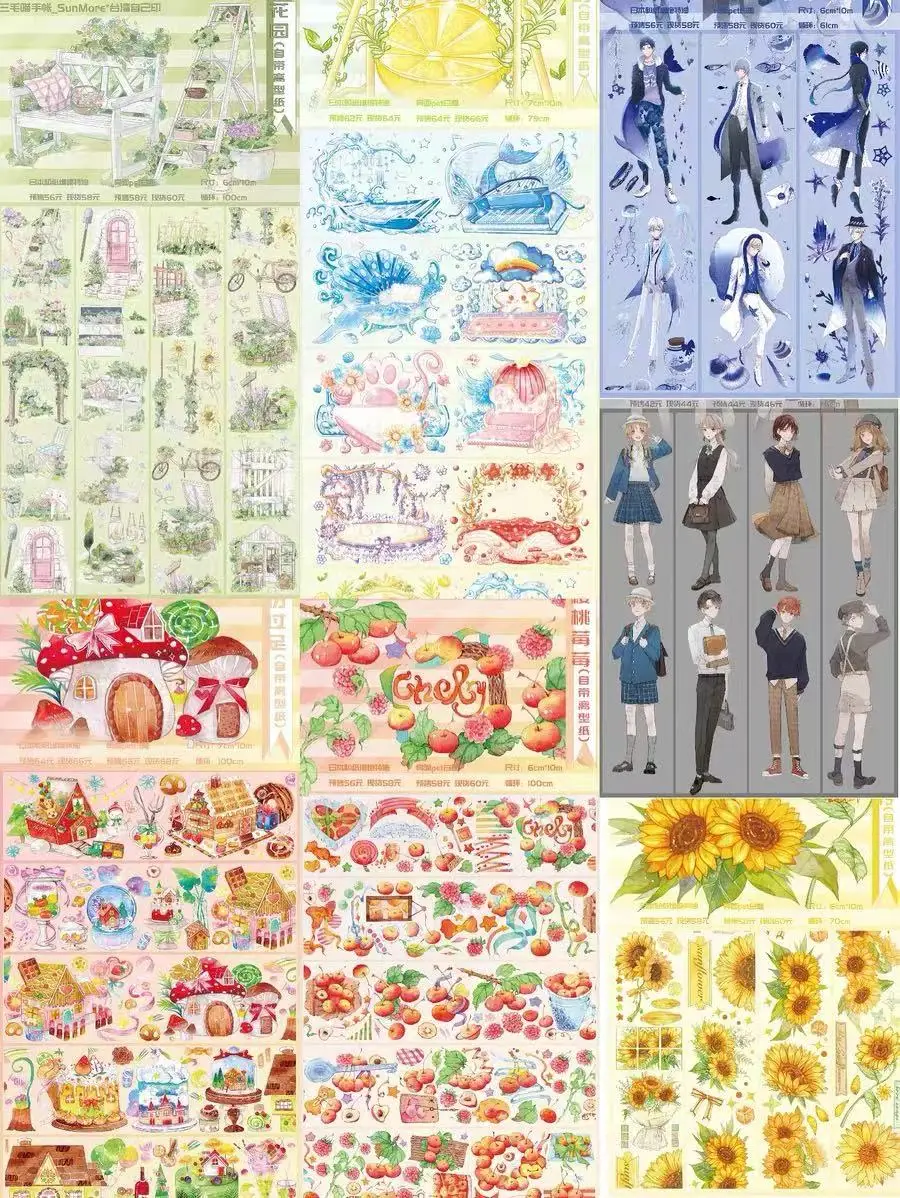 

2021 Новое поступление Фея тема лента Washi для изготовления открыток пуля журнал Сделай Сам декоративные Стикеры для скрапбукинга