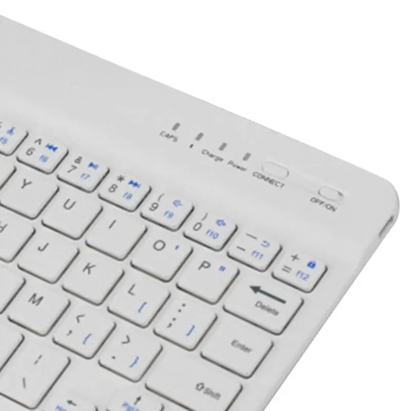Мини-клавиатура 7 дюймов портативная перезаряжаемая легкая зарядка литиевая