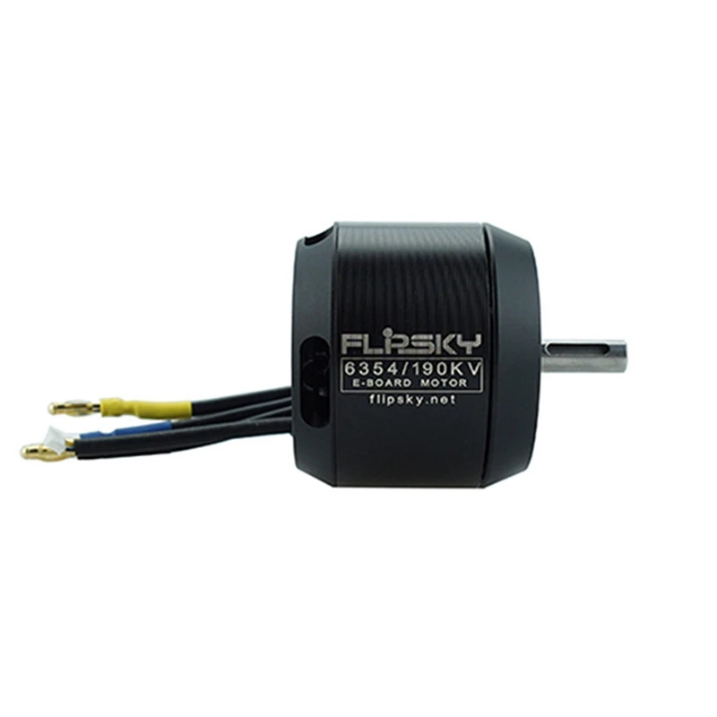 

FLIPSKY 6354 190KV 2450W BLDC Brushless Belt Sensored Motor for DIY Electric Skateboard Longboarding Mountain Bike