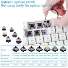 GK61 SK61 портативная 60% механическая клавиатура Gateron оптические переключатели RGB подсветка Горячая сменная Проводная игровая клавиатура для ПК