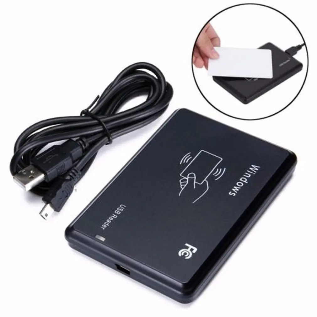 

Ultra Thin Compact Size 125Khz USB RFID Contactless Proximity Sensor Smart Non-contact ID Card Reader