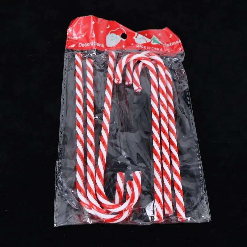 

Candy Cane Christmas Canes Christmas Tree Decorations For Home Party New Year Christmas Xmas Tree Hanging Ornaments