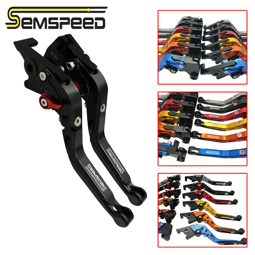 SEMSPEED CNC складной выдвижной тормозной рычаг сцепления для YAMAHA TDM 900 TDM900/A 2002 2015/TDM850