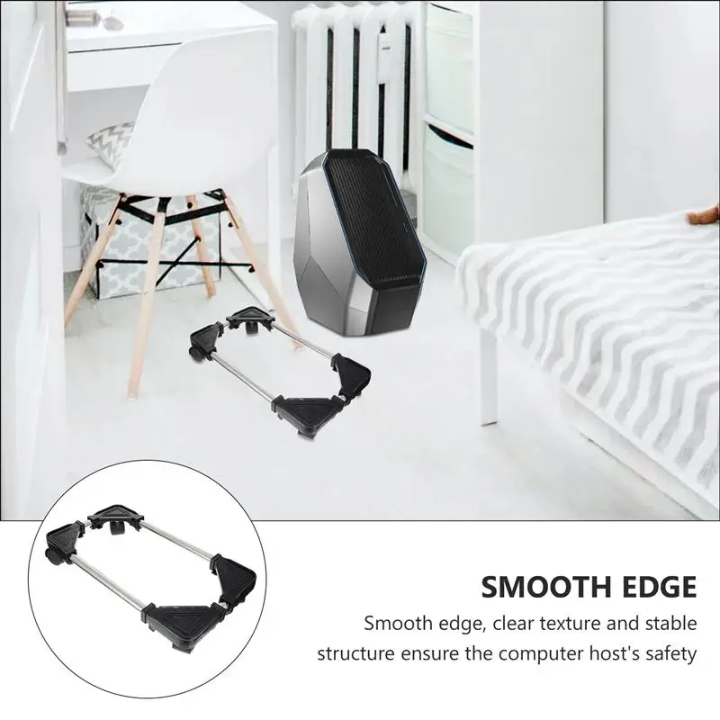 

1Pc Computer Mainframe Holder Movable Computer Mainframe Bracket for Office