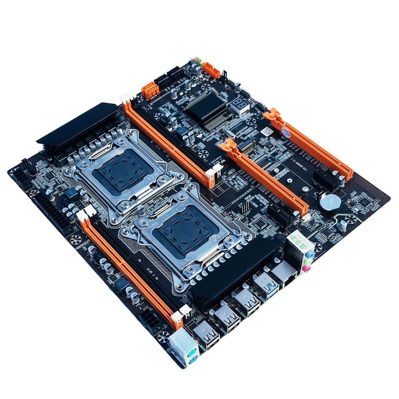 

X79 Computer Motherboard, DDR3 LGA 2011 Pin 4 Memory Slots, Support 4X32G Motherboard Package for Desktop