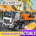 Mold KING 19007 технический Arocs 3245 пневматический грузовик автомобиль сборный блок модель комплект игрушка для ребенка Совместимость с 42043
