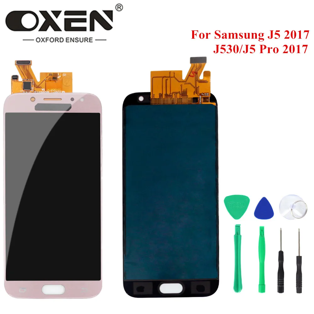ЖК дисплей OXEN 5 2 для Samsung Galaxy J5 2017 J530 J530F Pro с сенсорным экраном и дигитайзером в