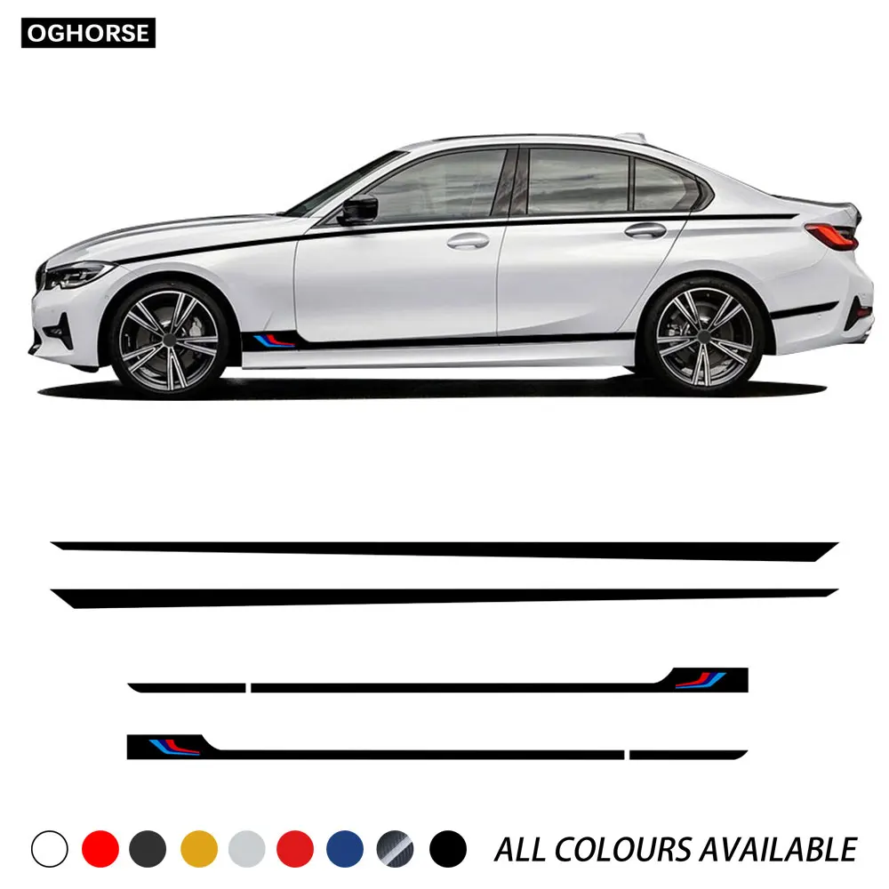 

Автомобильная дверь, боковая полоса, юбка, талия, Стик для BMW 3 серии G20