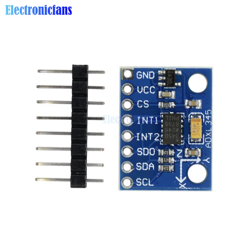 GY 291 ADXL345 3 осевой цифровой датчик гравитации модуль ускорения наклона для Arduino|sensor