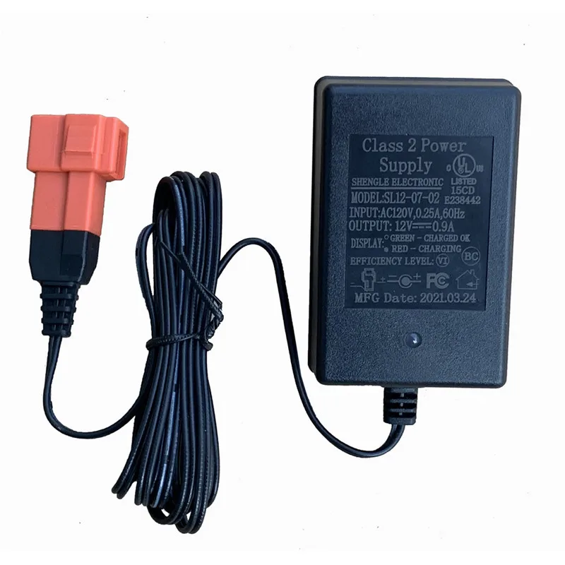 6 volt 12volt battery charger with square type plug or round hole for 6v12v children electric ride on car free global shipping