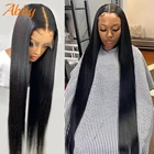 Прямые парики из натуральных волос на сетке для чернокожих женщин 4x4, парики из бразильских волос на сетке