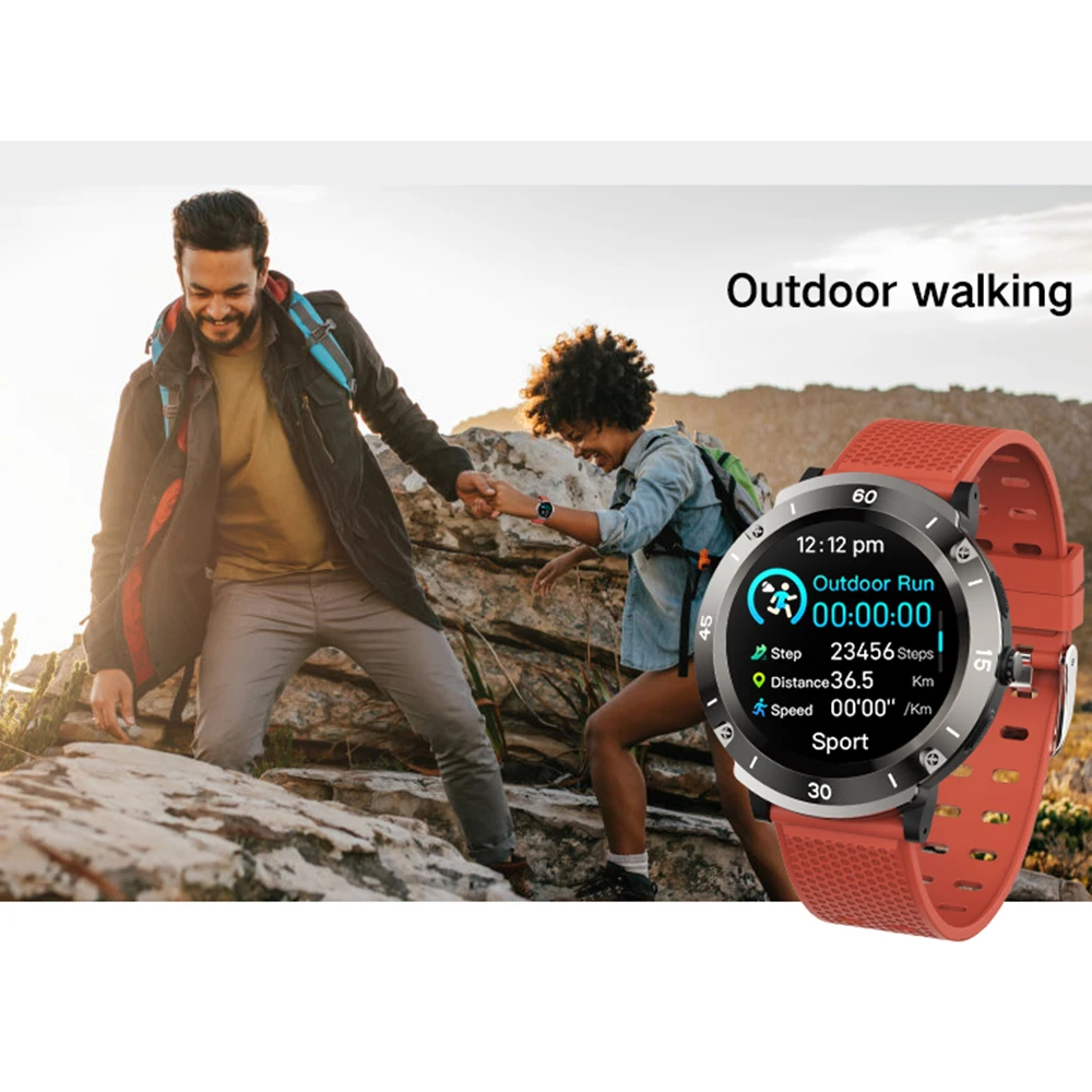 Rogbid Prime спортивные Смарт часы для мужчин и женщин GPS HD Full Touch Smartwatch монитор