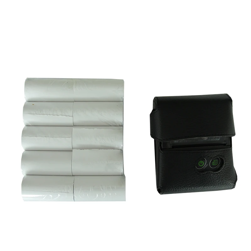 printer-case-58x30 Термопринтер bluetooth чековый ios android windows pos мини Карманный USB термопринтер - Цвет: printer-case-58x30