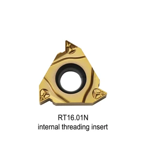 Оригинальный RT16.01N YBG201 16IR твердосплавные вставки резьбы 1,0 1,5 2,5 2,0 3,0 2,5 внутренние резьбовые вставки токарные инструменты резак