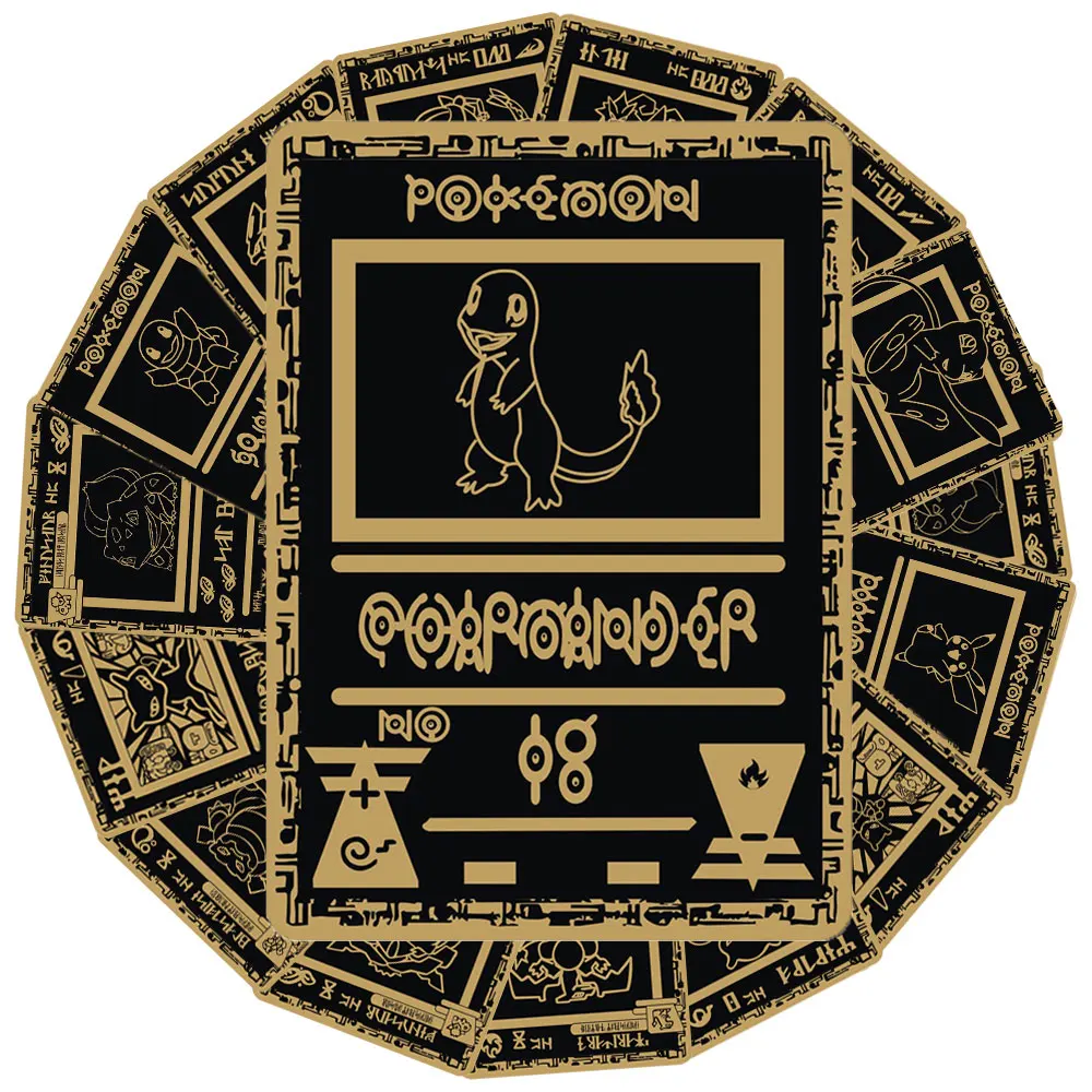 

Fast shipping/Pokemon Black Card Game Collection Cards Trainer Limited Game Battle Christmas Gift Toys for Kids In Stock