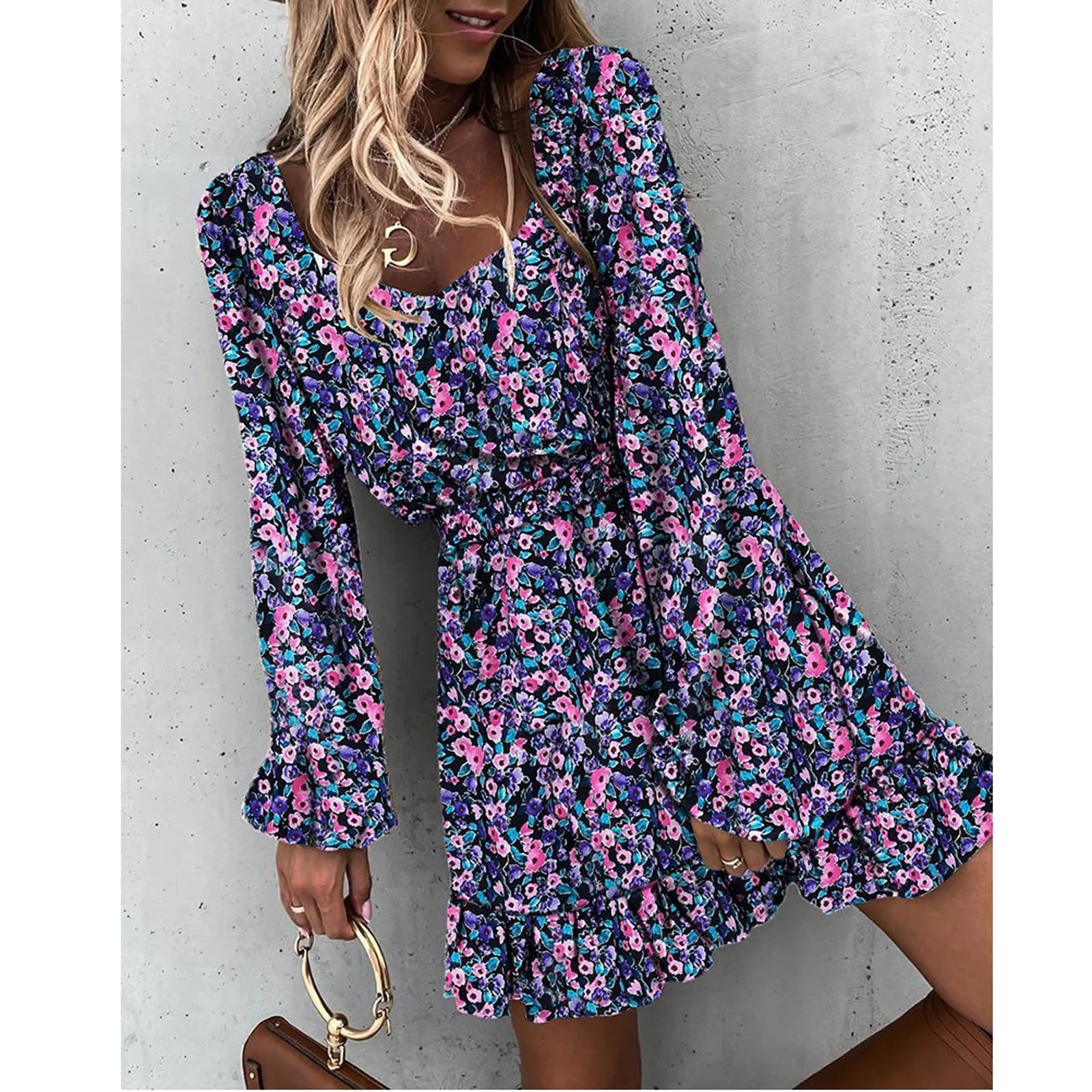 Женское летнее платье модное женское пляжное повседневное вечернее короткое