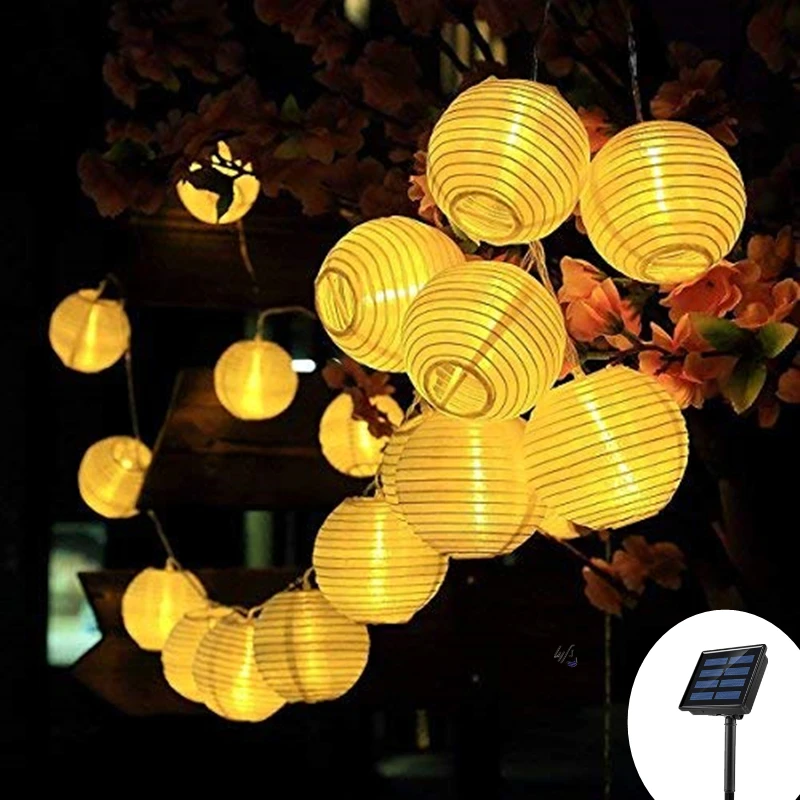 солнечный струнный светильник s светодиодный фонарь гирлянда Свадебный деко