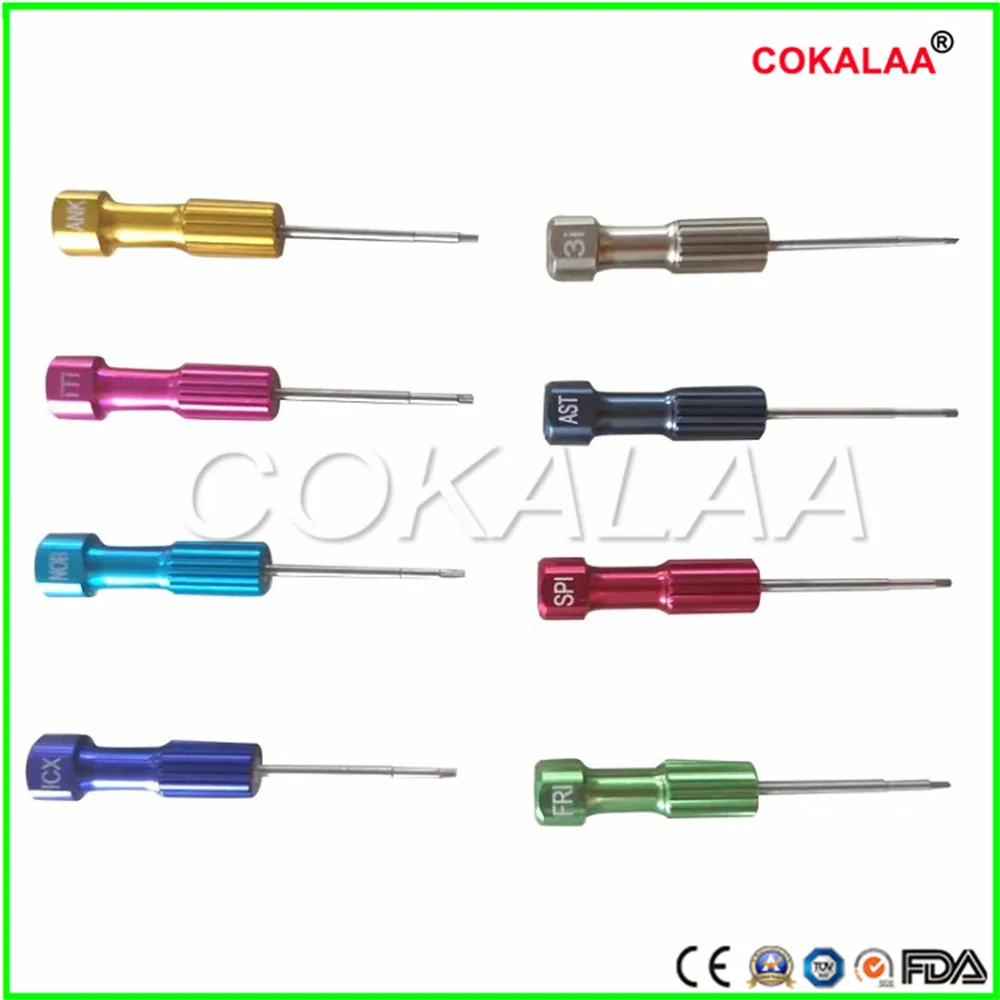 Отвертка для имплантации зубов инструмент сверления системы микро отвертка