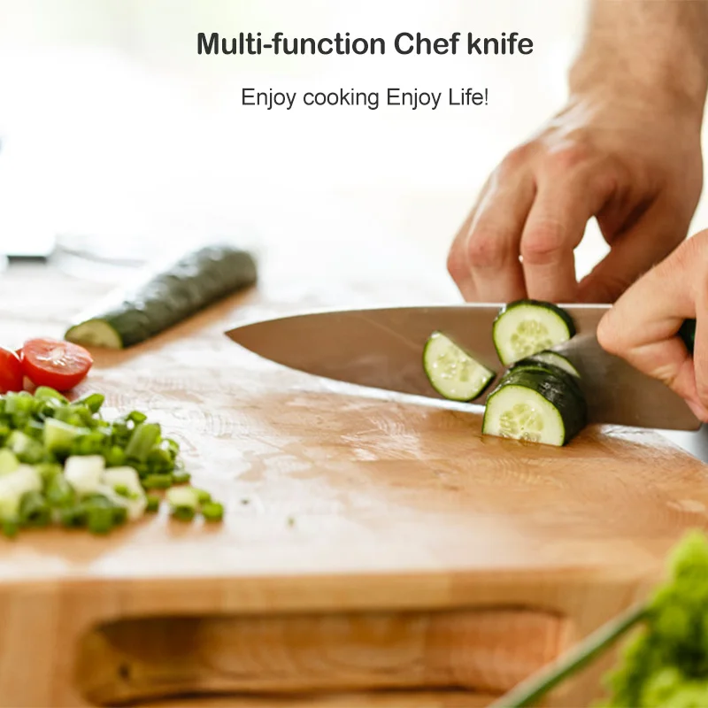 Профессиональный нож шеф повара Gyuto для кухни Высокоуглеродистый Японский