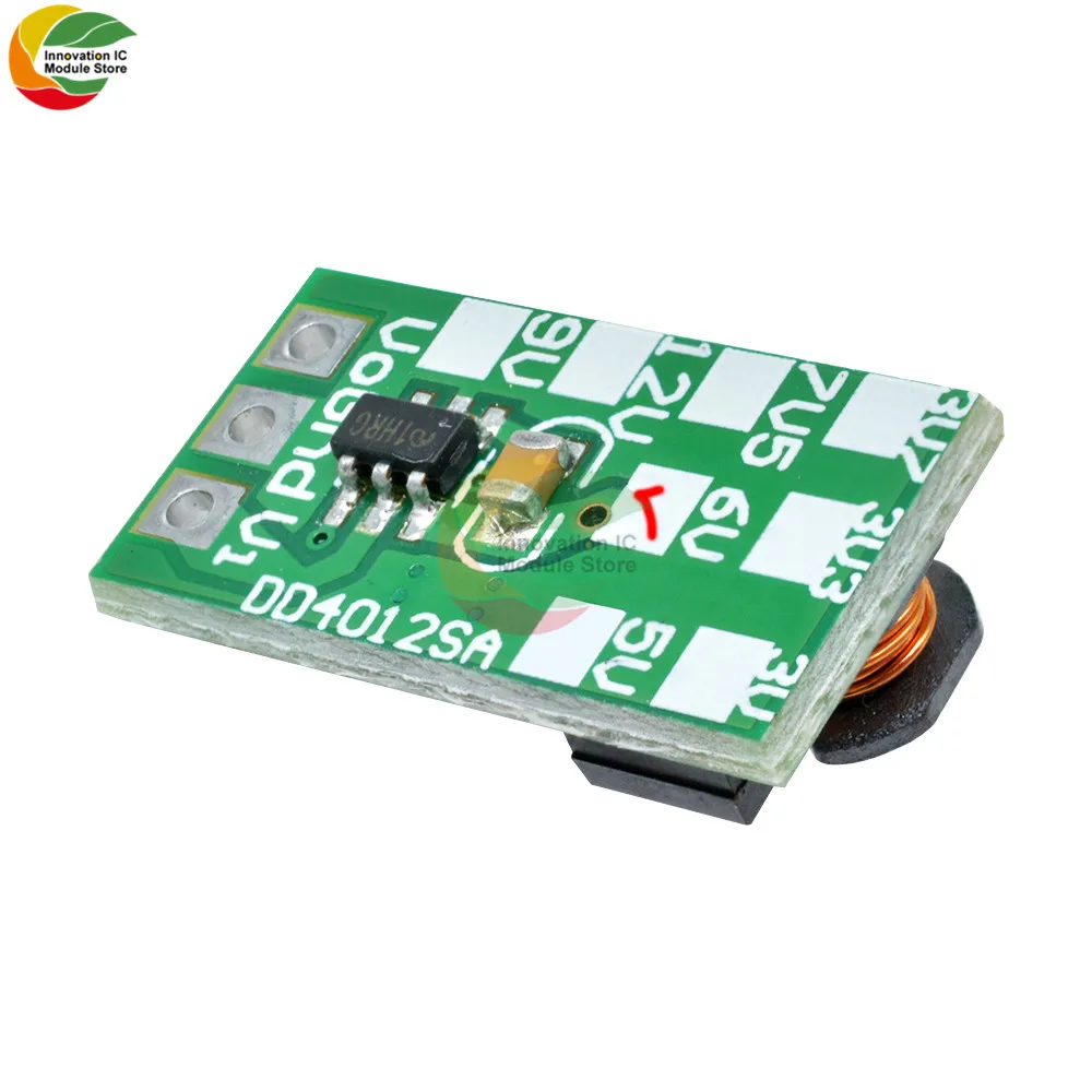 Mini DC Buck Converter DD4012SB 1A 5-40V to 3V 3.3V 3.7V 5V 6V 7.5V 9V 12V Regulated DC-DC Buck Converter Module Dc Dc Converter
