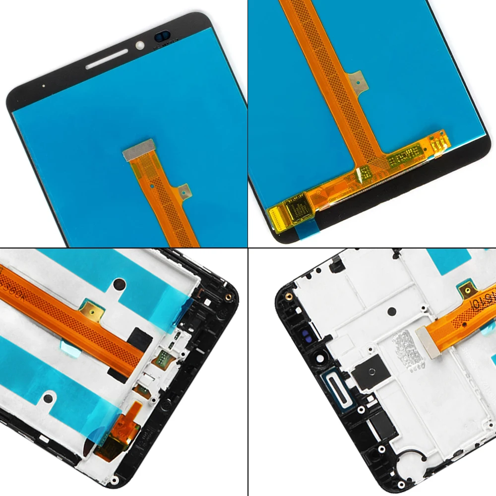 Pantalla t&aacute;ctil Original para Huawei Mate 7, pieza de repuesto de digitalizador LCD, MT7-TL00, MT7-L09-4