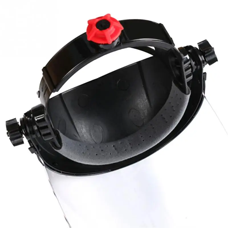 Шлем сварочный прозрачный водонепроницаемый с защитой от УФ-лучей для защиты