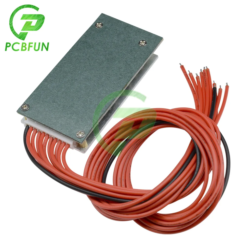BMS 10S 36V 15A Lithium Battery Protection Board Charging PCB PCM For Electric Bike Bicycle | Электронные компоненты и