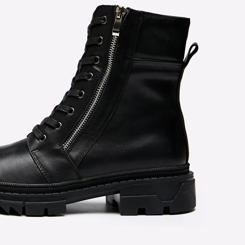 ZFTL/Новые мужские Ботинки Martin Повседневная мужская зимняя теплая обувь из