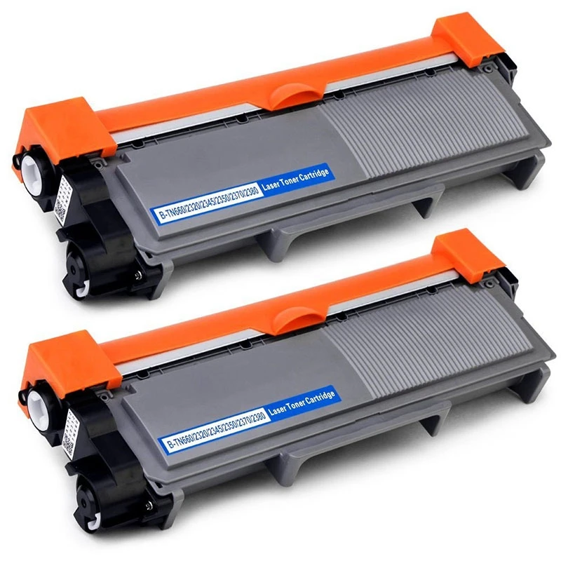 2 упаковки тонер-картридж совместимый с HL-L2300D L2365DW TN660 TN630 TN2320 TN2310 TN2375 TN2335 TN2350 TN2330 -