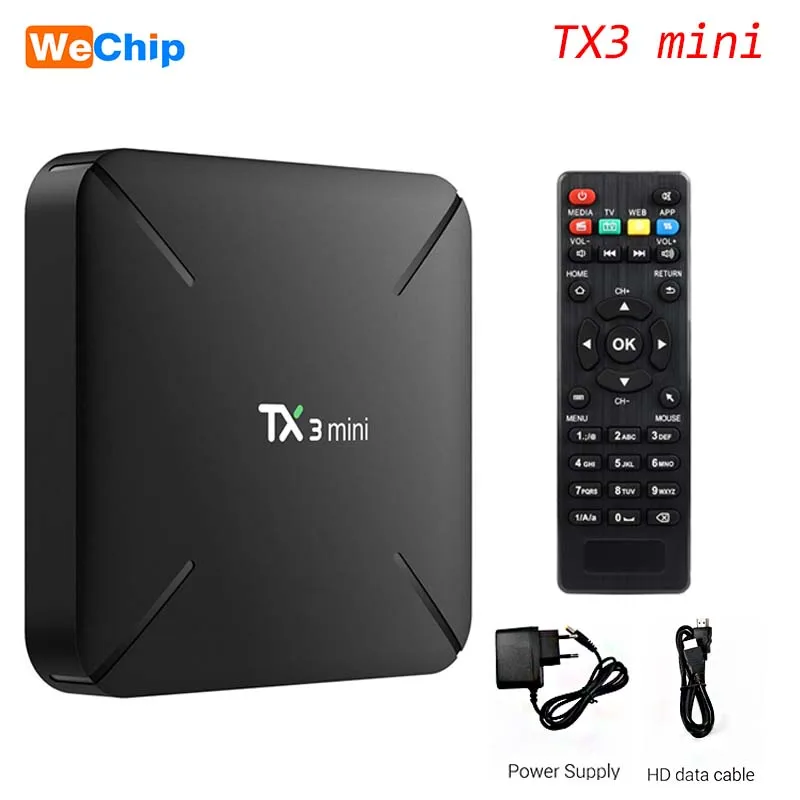 TX3 Мини Android 7,1 Smart Tv Box 1G/8G 2G/16G Amlogic S905W четырехъядерный процессор поддержка H.265 4K медиаплеер 4k HD Tv Box PK X96 Mini