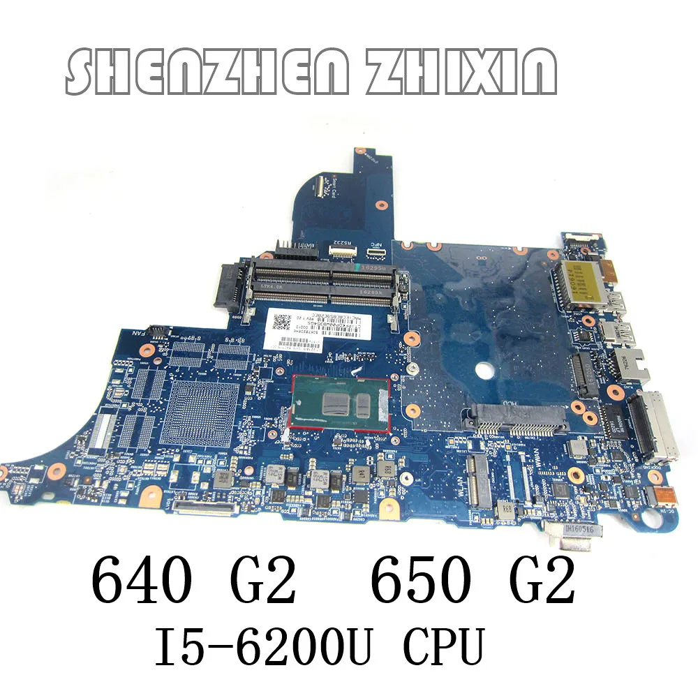 Материнская плата для ноутбука HP ProBook 640 G2 650 I5-6200U CPU 6050A2723701 Mainboare протестирована
