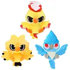Аниме-фигурка 30 см, милая игрушка Articuno, молтрет, молд, молд, плюшевые игрушки, птицы, мягкие игрушки-животные, куклы, подарок для детей на день рождения