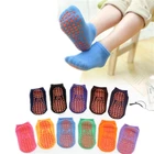 Новые Нескользящие Детские спортивные носки для маленьких мальчиков и девочек хлопковые носки для пола носки для батута Женские Дышащие носки для пилатеса и йоги