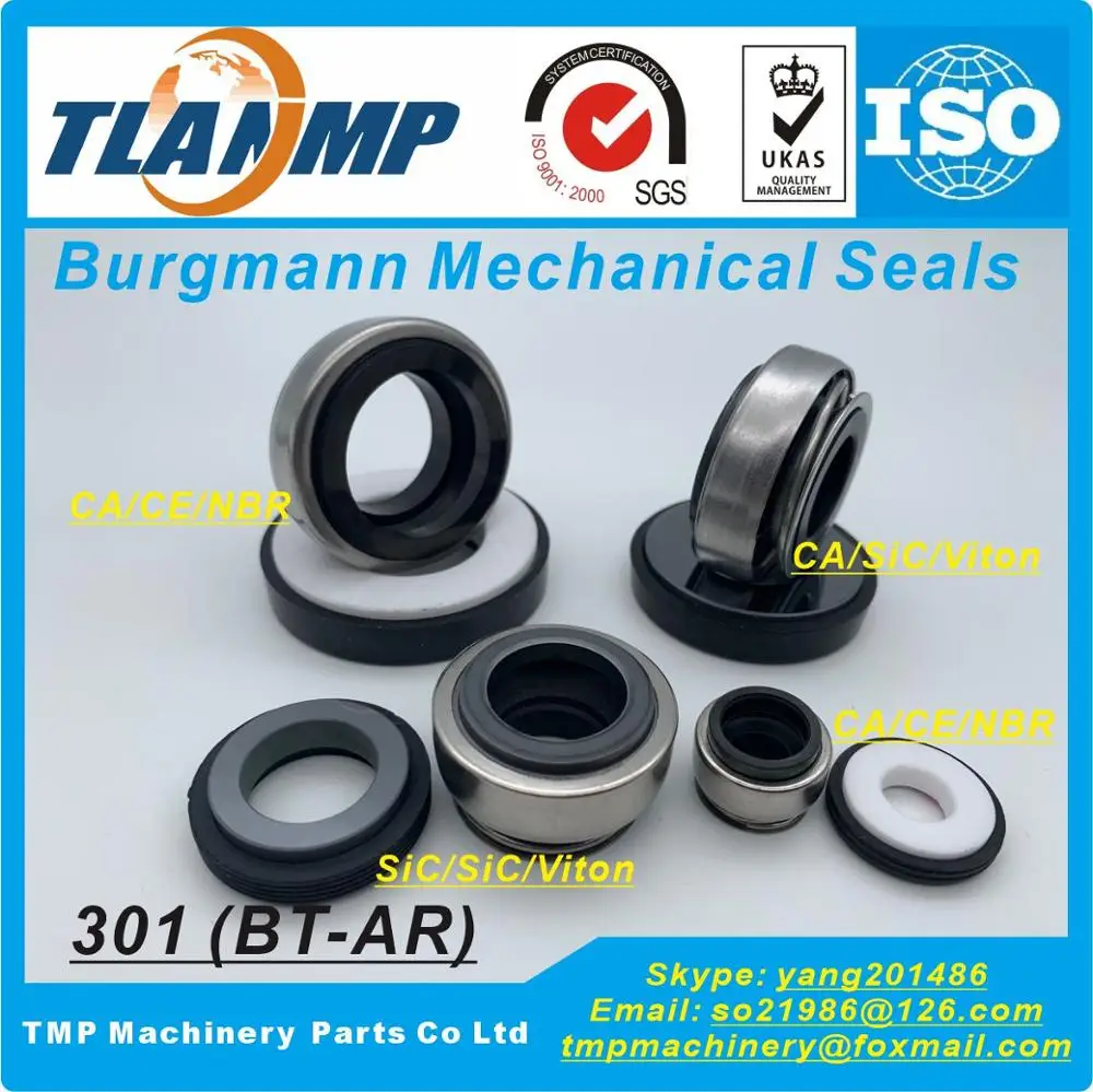 301 30 (BT AR 30) Резиновые ниже TLANMP механические уплотнения | Эквивалент Burgmann BT