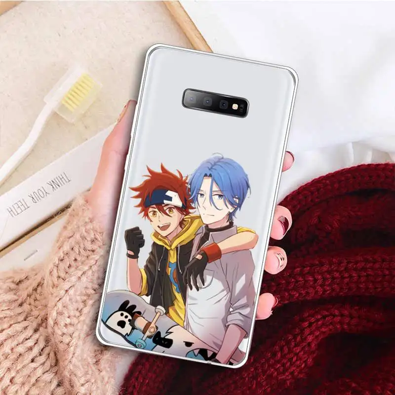 

Sk8 The Infinity anime manga Phone Case Transparent For Samsung Galaxy A 71 21s S note 8 9 10 plus 20 ultra custom funda