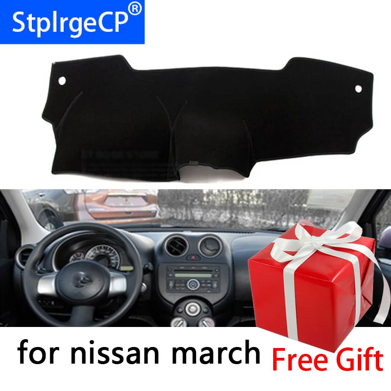 Коврик для приборной панели Nissan MARCH Micra K13 2010- 2016 защитный коврик затеняющая