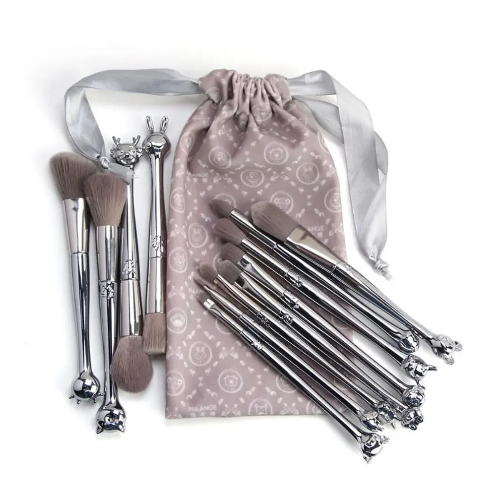 

Makeup Brush Set Eyeshadow Blush Brush Blending Concealers Face Powder Eye Makeup Brush Sets With Storage Bag