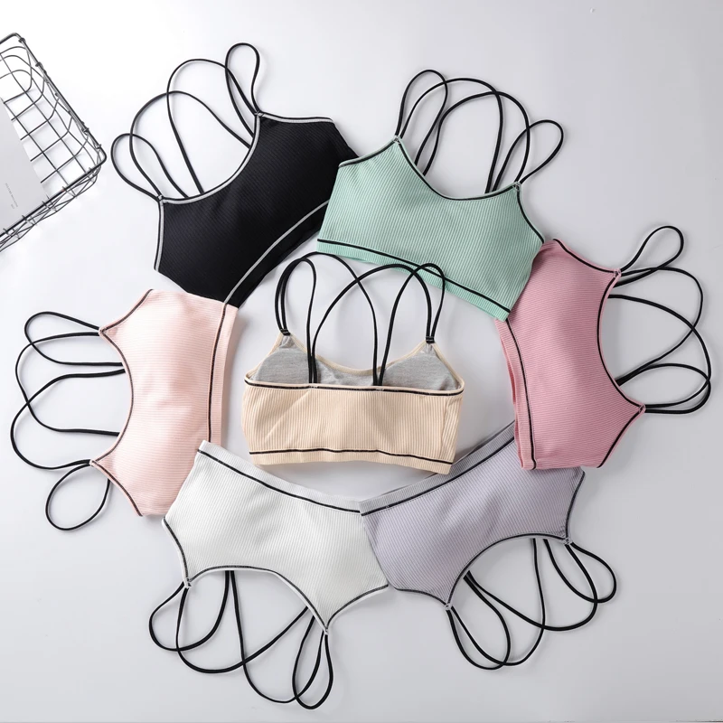 

Yoga Bra Women Sport Top Cotton Sports Bra Chest Bra Breathable Underwear For Female Bras Gym Vest Top Sportswear