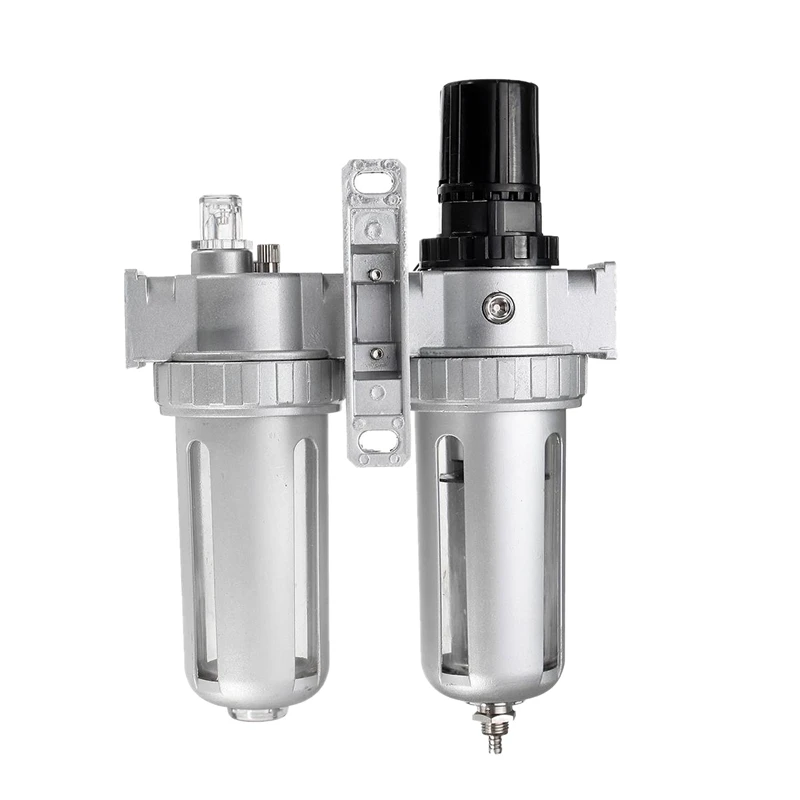 SFC400 1/2 Air Compressor Fuel Oil Water Moisture Lubricator Trap Filter Regulator Connection Pneumatic Parts | Автомобили и