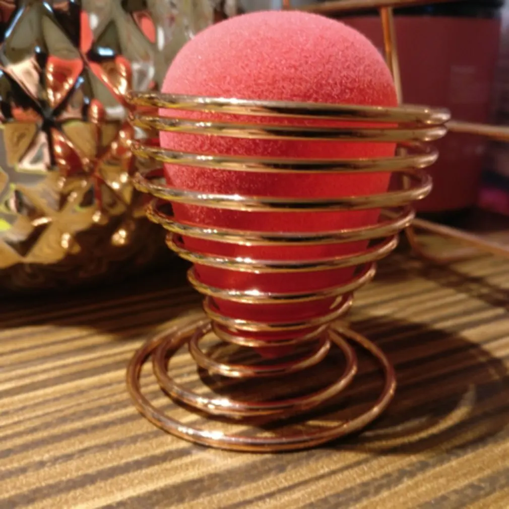 Держатели для губки макияжа подставка пуховки в форме тыквы держатель спонжа