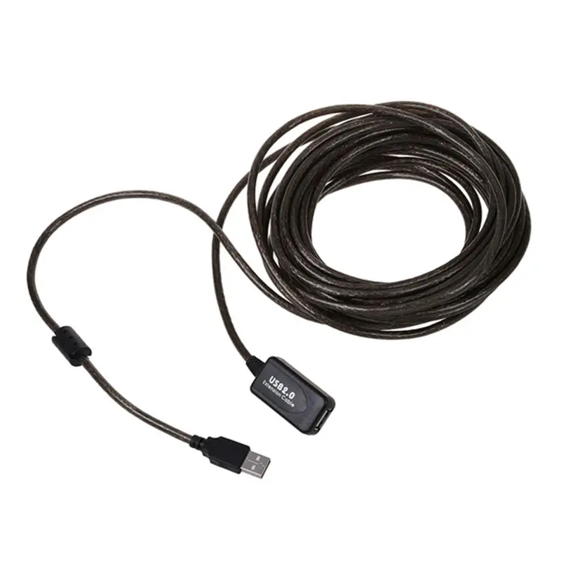 10 м USB 2 0 удлинитель Активный/репитер 480 Mbp Активный | Строительство и ремонт