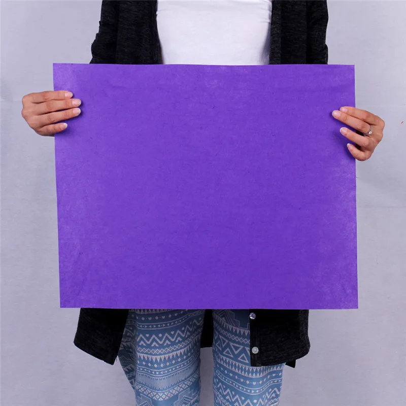 Dark Purple 50*40 см большой 1 шт Нетканая фетровая Полиэстеровая ткань, ткань, войлочные изделия, принадлежности для детского сада, для шитья кукол, аксессуары для рукоделия - Цвет: Dark Purple
