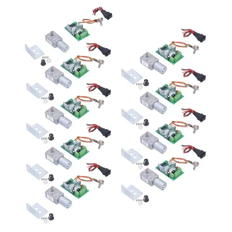 

Мотор червячной передачи с регулятором, самоблокирующийся мини-турбинный редуктор для роботов электронных замков