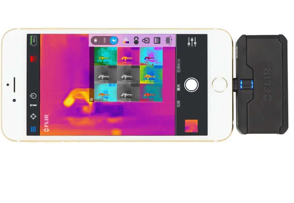 

Thermal Camera for Smartphone PCB Short Problems Diagnosis Assistant Smartphone Thermal Camera for iPhone Repair Android and iOS