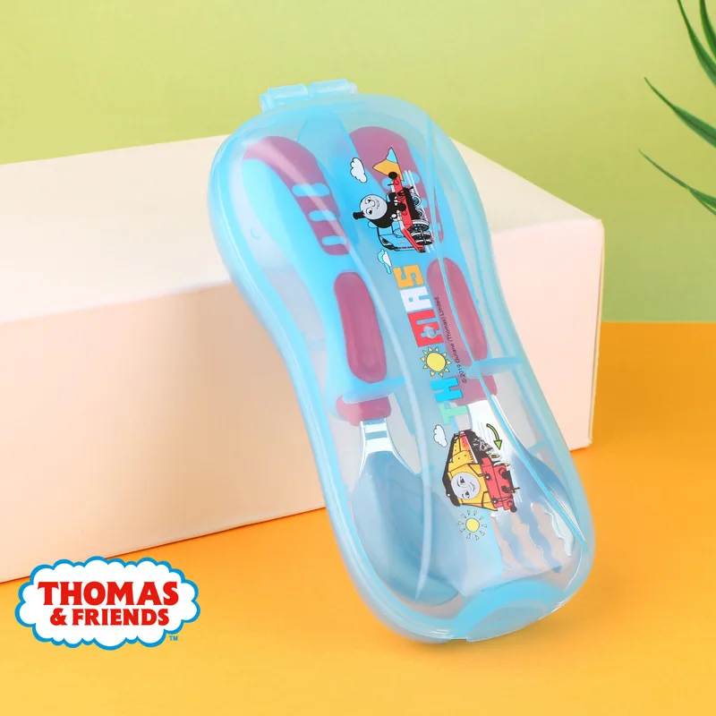 Томас поезд детская вилка набор ложек из нержавеющей стали столовые приборы