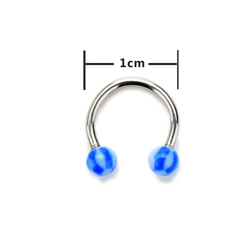 Модные для языка носа пупка Шпильки Новинка бровей губ тела пирсинг 10 шт оптовая