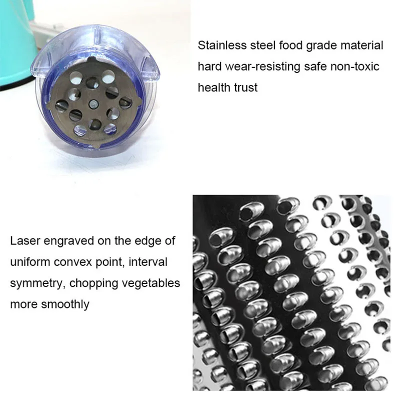

Drum Hand-operated Sausage Meat Grinder Household Kitchen Multi-function Shredder Convenient Cutter Slicer Kitchen Accessories
