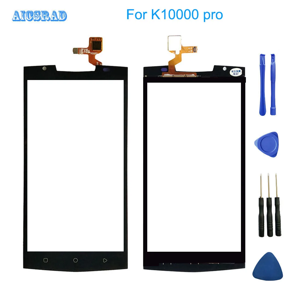Aicsrad 5 дюйма OUKITEL K10000 pro сенсорный экран Стекло 100% гарантия оригинальная