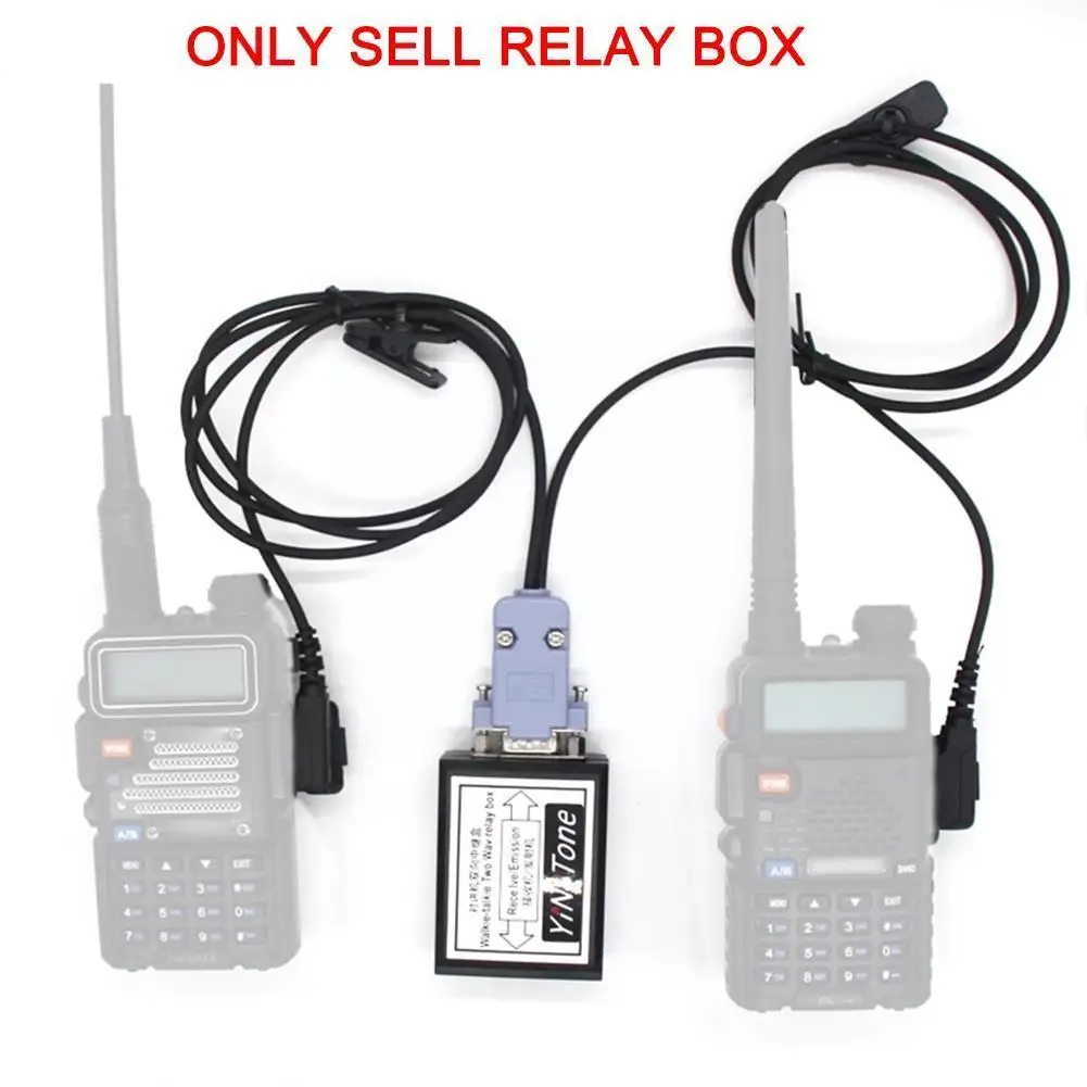 

Relay Walkie Talkie K-Head Two Way Repeater Box For Baofeng BF-88S UV-5R KeWood Accessories Interphone O6H8